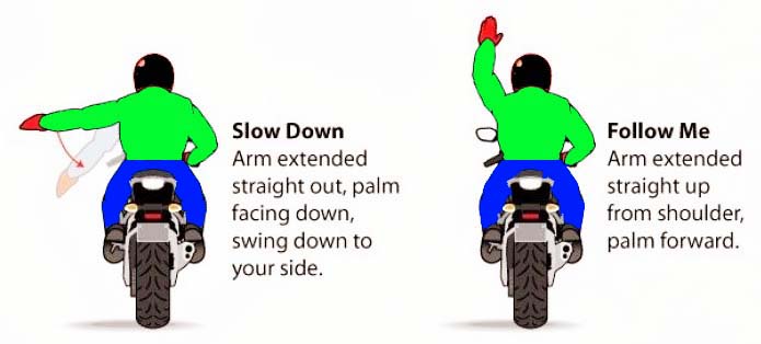 motor bike posture